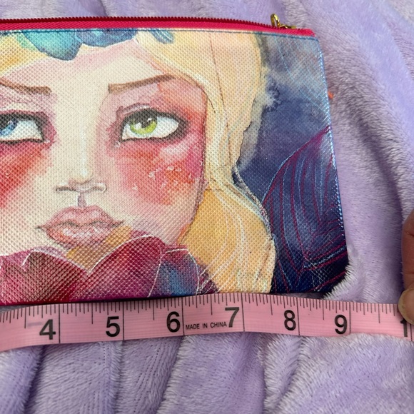 🦋 ~ NWT- Beautiful Jane Davenport Watercolor Pencil Pouch ~ 🦋 - Picture 4 of 7